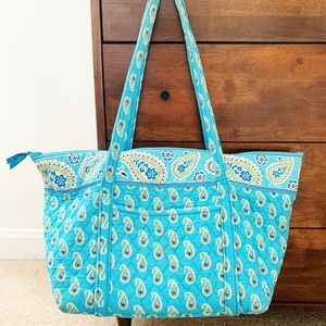 Vera Bradley Bermuda Blue Tote